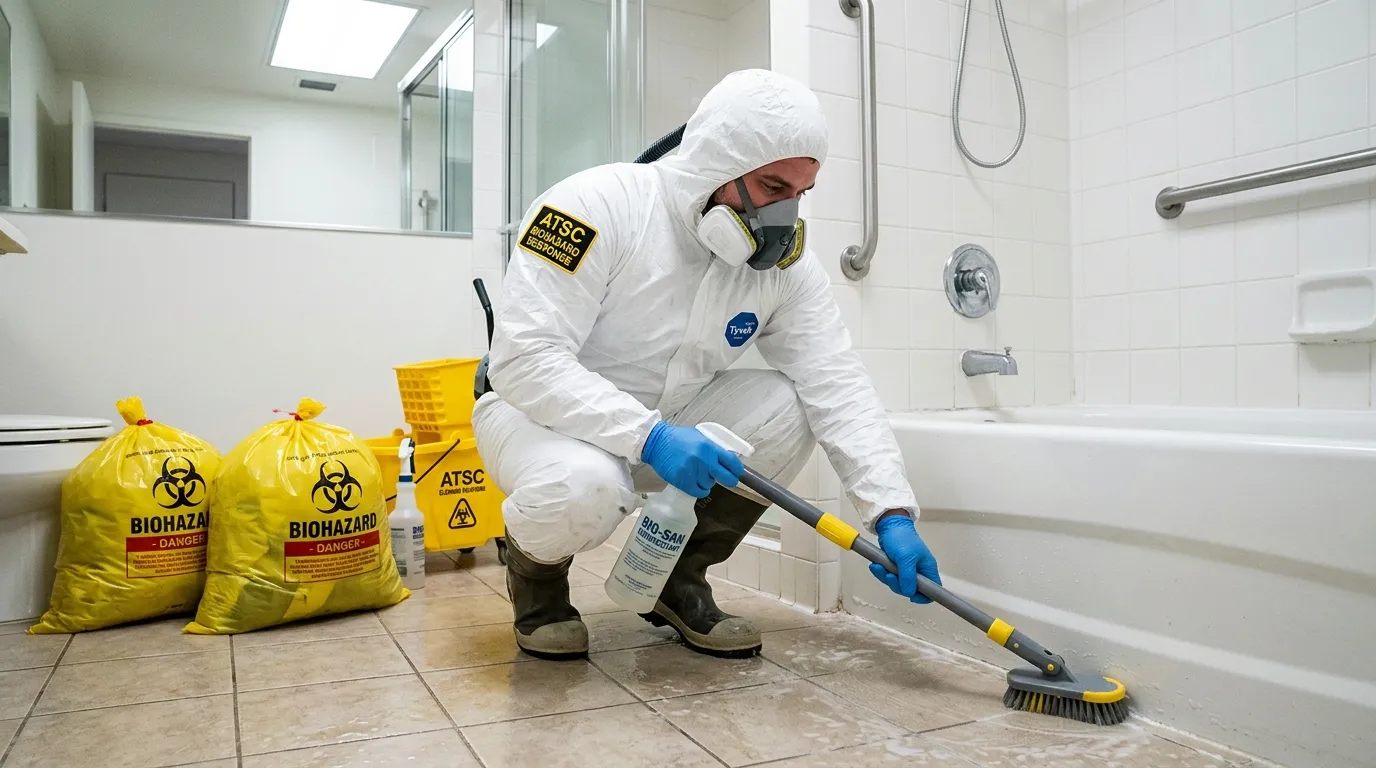 Decontamination equipment deployed for Blood Cleanup in Fort Lee